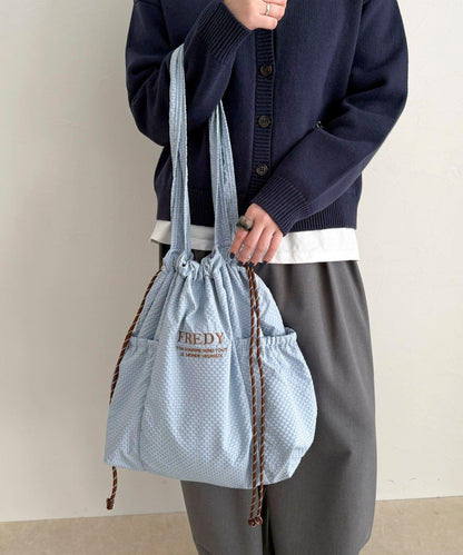 防潑水足球側袋托特包