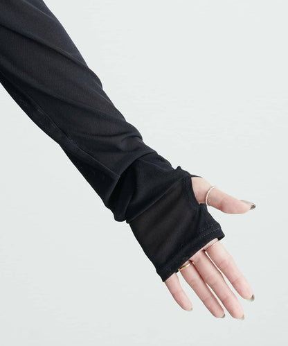 【LARUTA】網紗高領套頭衫