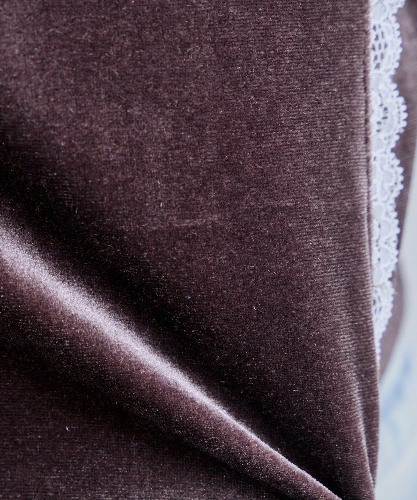 【OLIVE des OLIVE】帶領結天鵝絨上衣