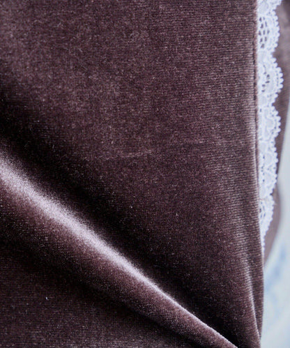 【OLIVE des OLIVE】帶領結天鵝絨上衣