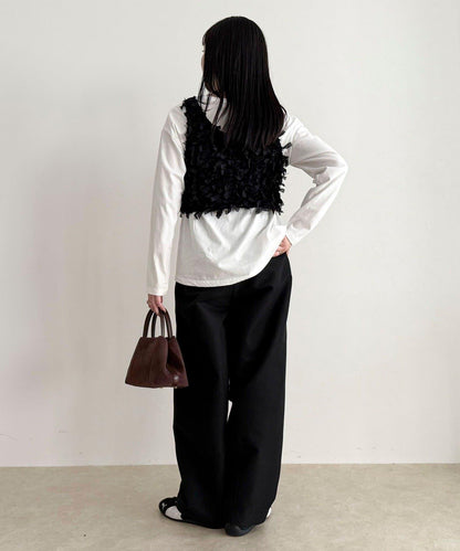 蝴蝶結帶吊帶背心