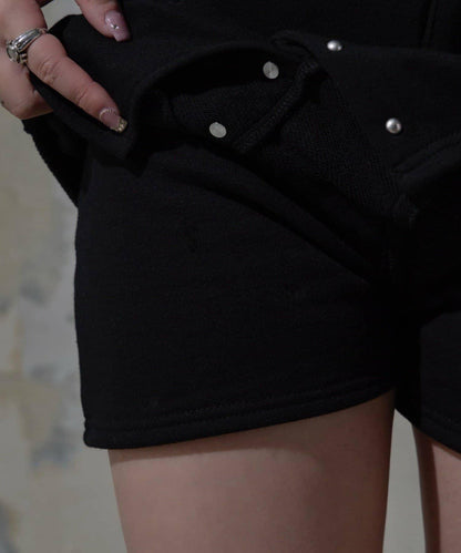 【Mavie..7】鉚釘裝飾迷你半身裙