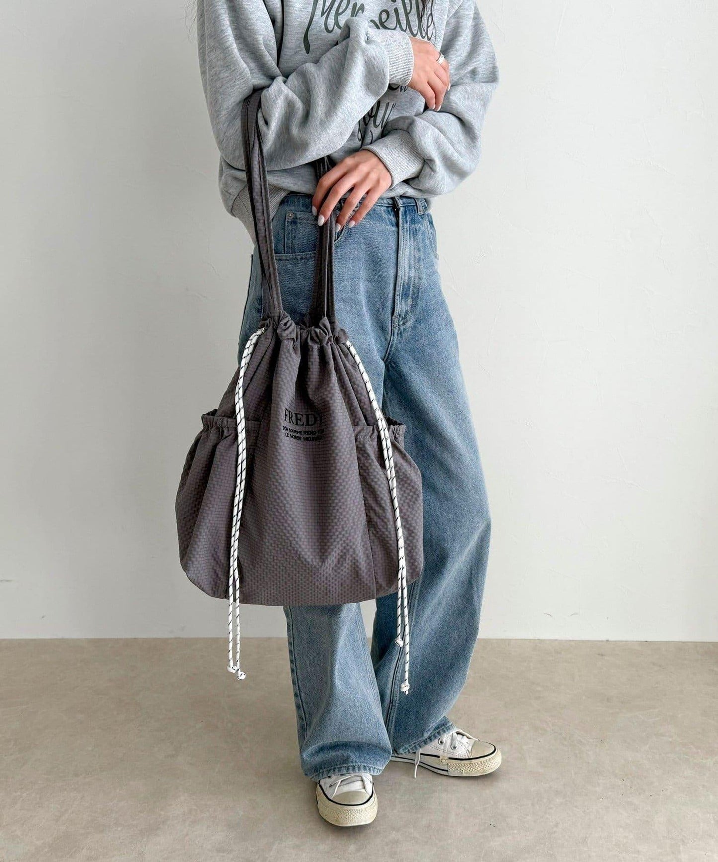 防潑水足球側袋托特包