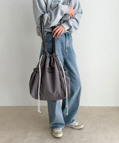 防潑水足球側袋托特包