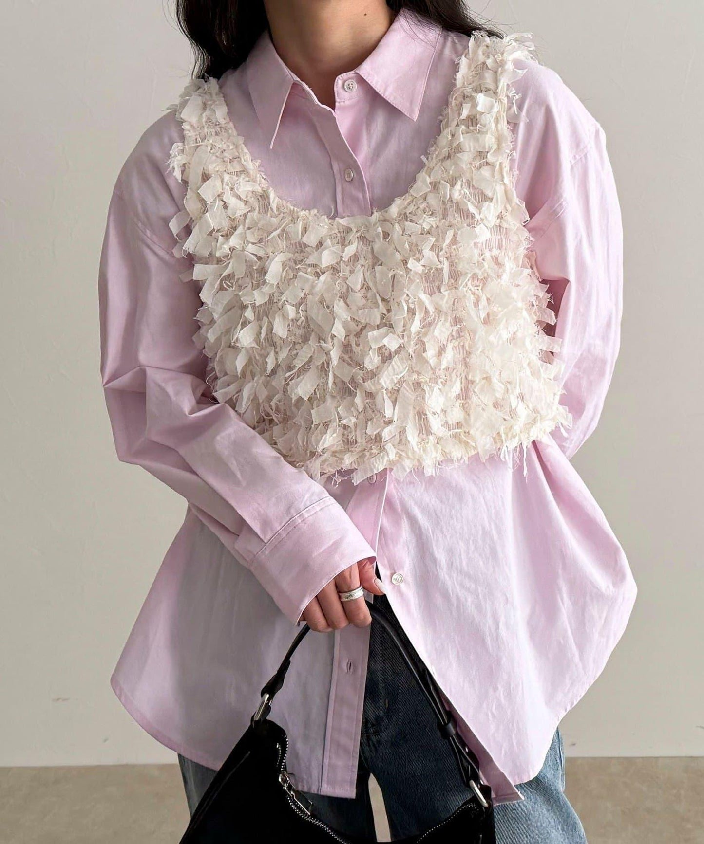 蝴蝶結帶吊帶背心