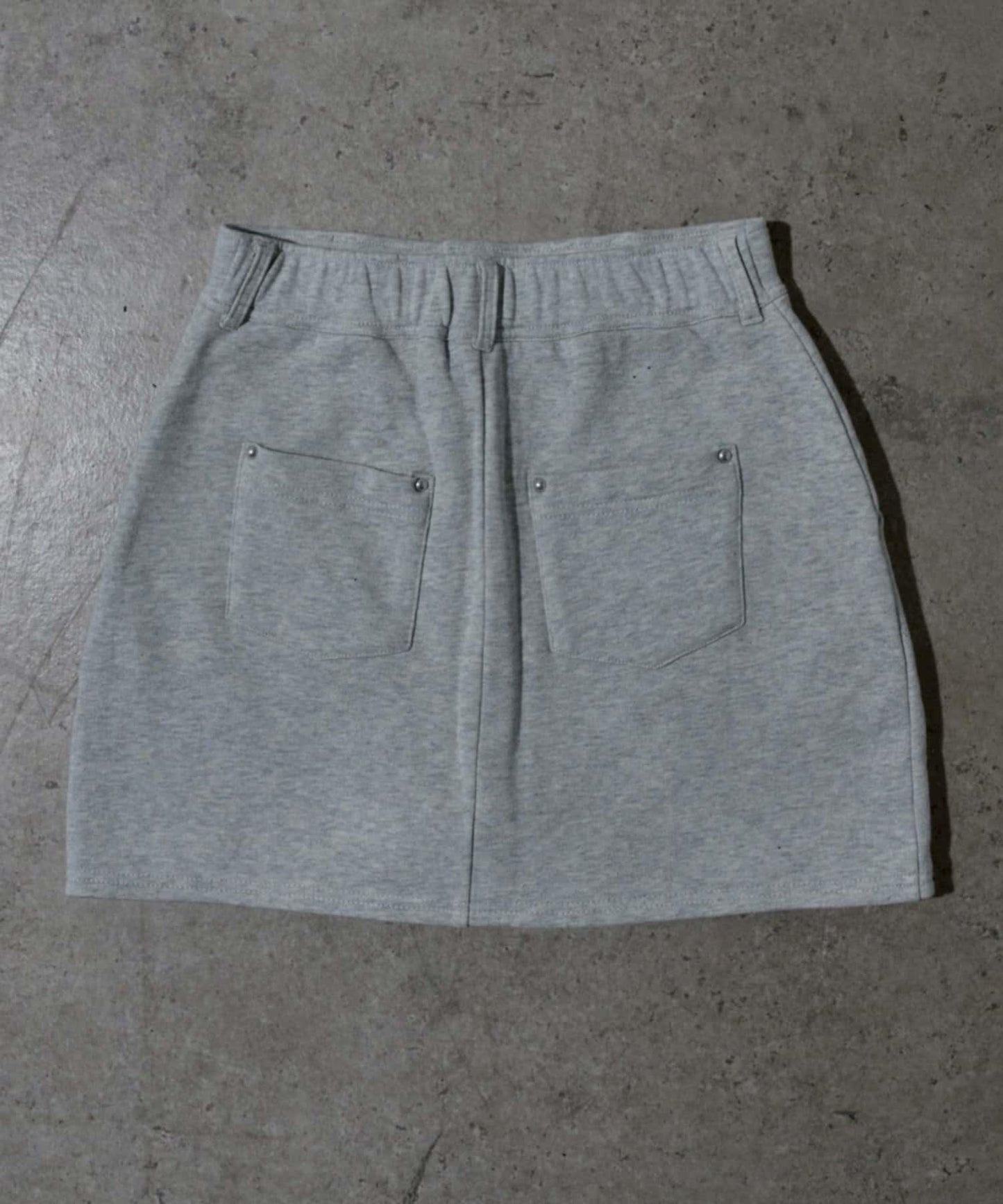 【Mavie..7】鉚釘裝飾迷你半身裙