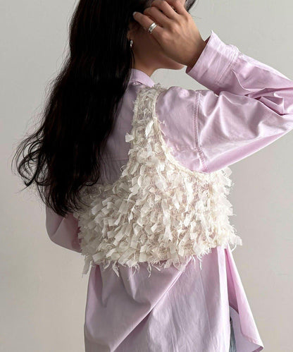 蝴蝶結帶吊帶背心