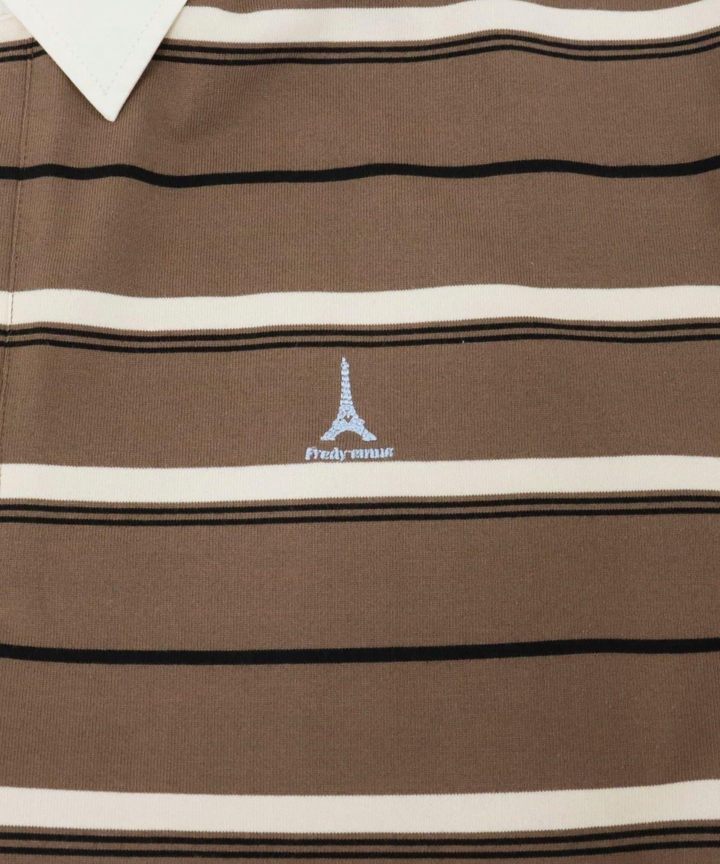 多色條紋長袖T恤