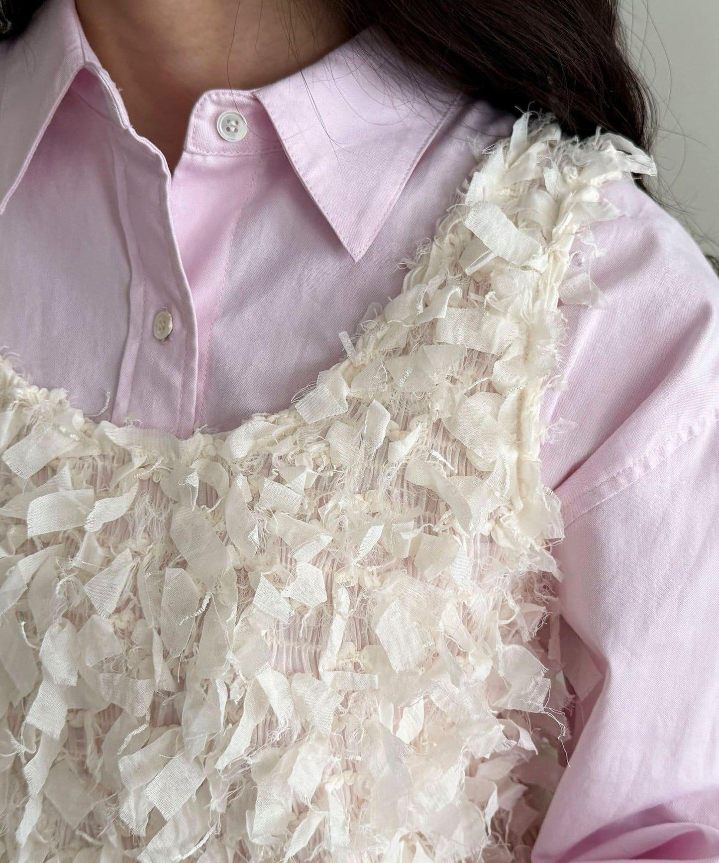 蝴蝶結帶吊帶背心