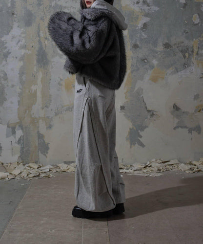 【Mavie..7】【3尺碼可選】鉚釘裝飾弧形衛褲