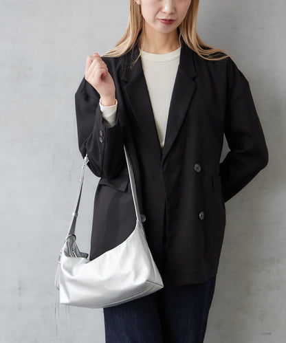 仿皮單肩迷你包 附環保袋