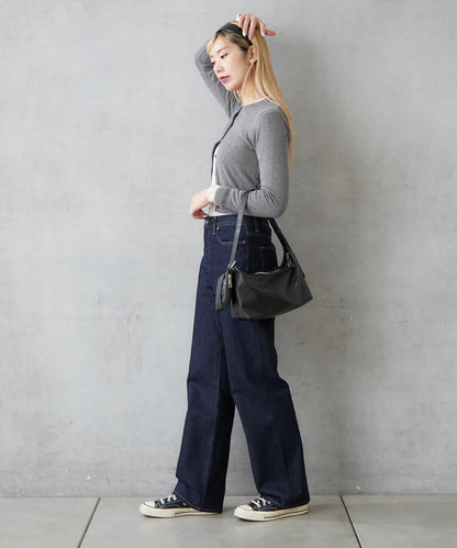 仿皮單肩迷你包 附環保袋