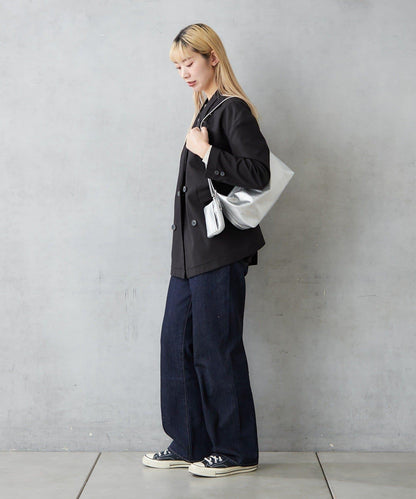 仿皮單肩迷你包 附環保袋