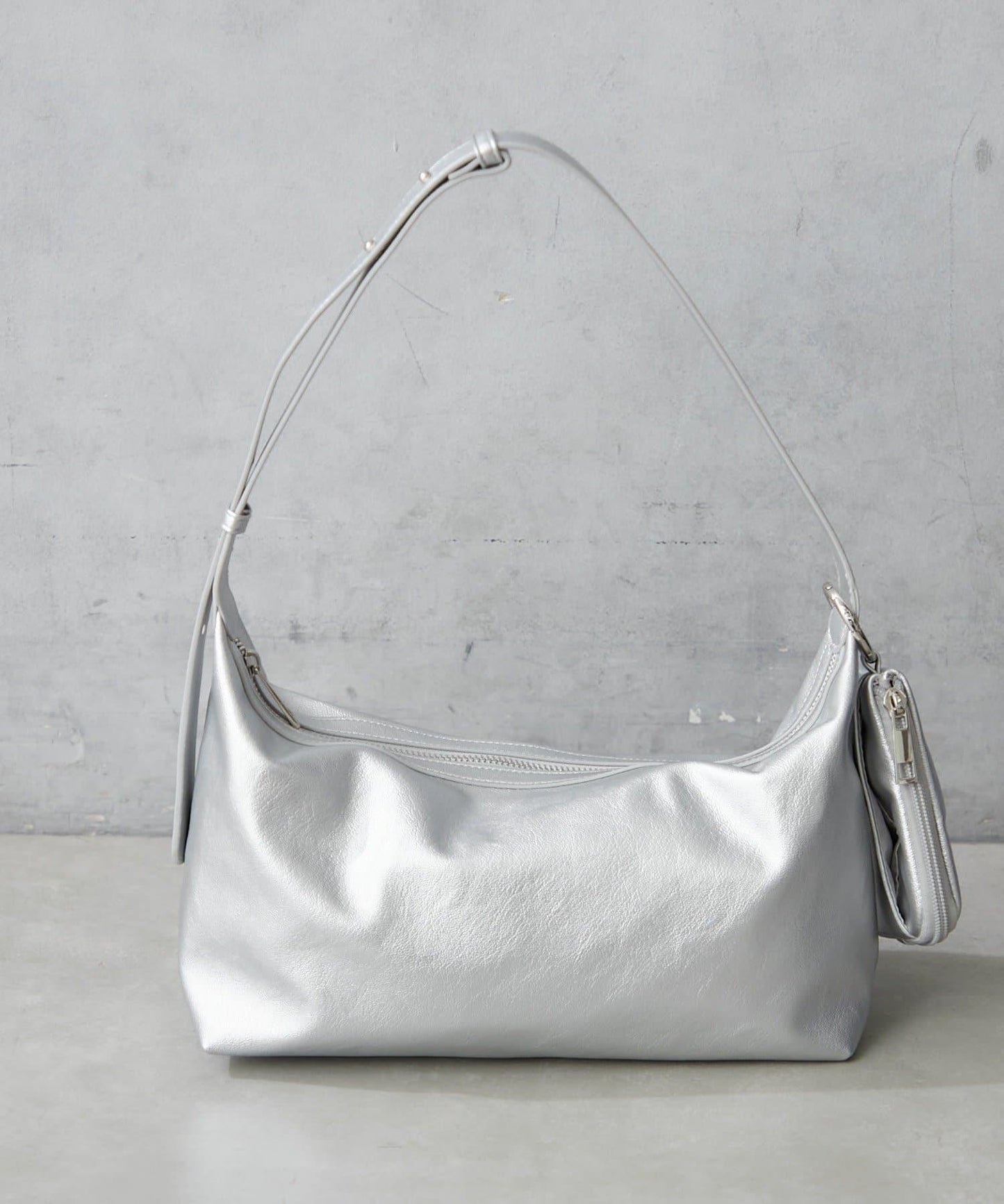 仿皮單肩迷你包 附環保袋