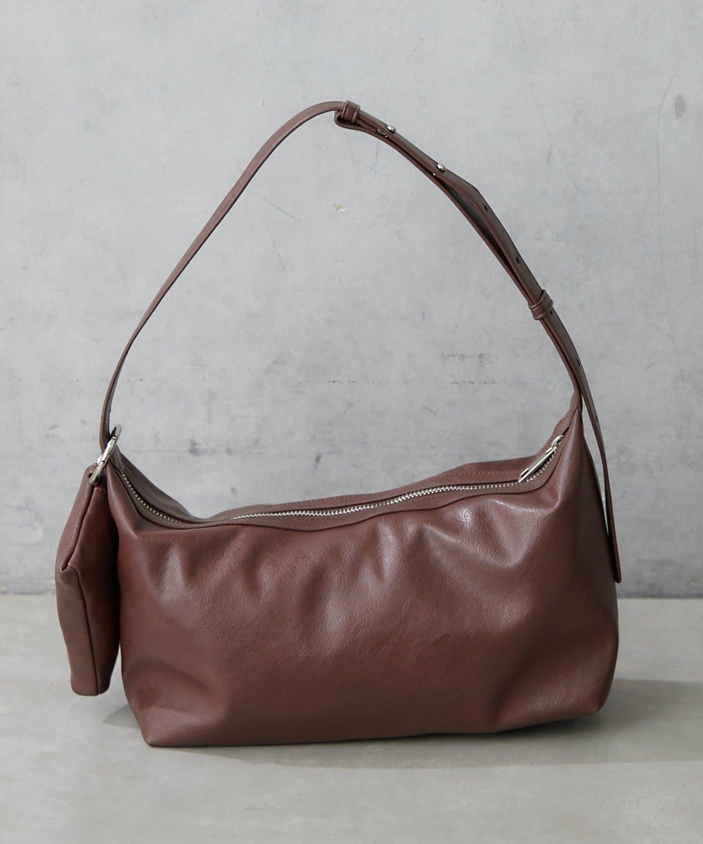 仿皮單肩迷你包 附環保袋