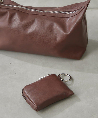 仿皮單肩迷你包 附環保袋