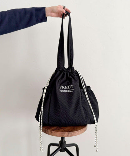 防潑水足球側袋托特包