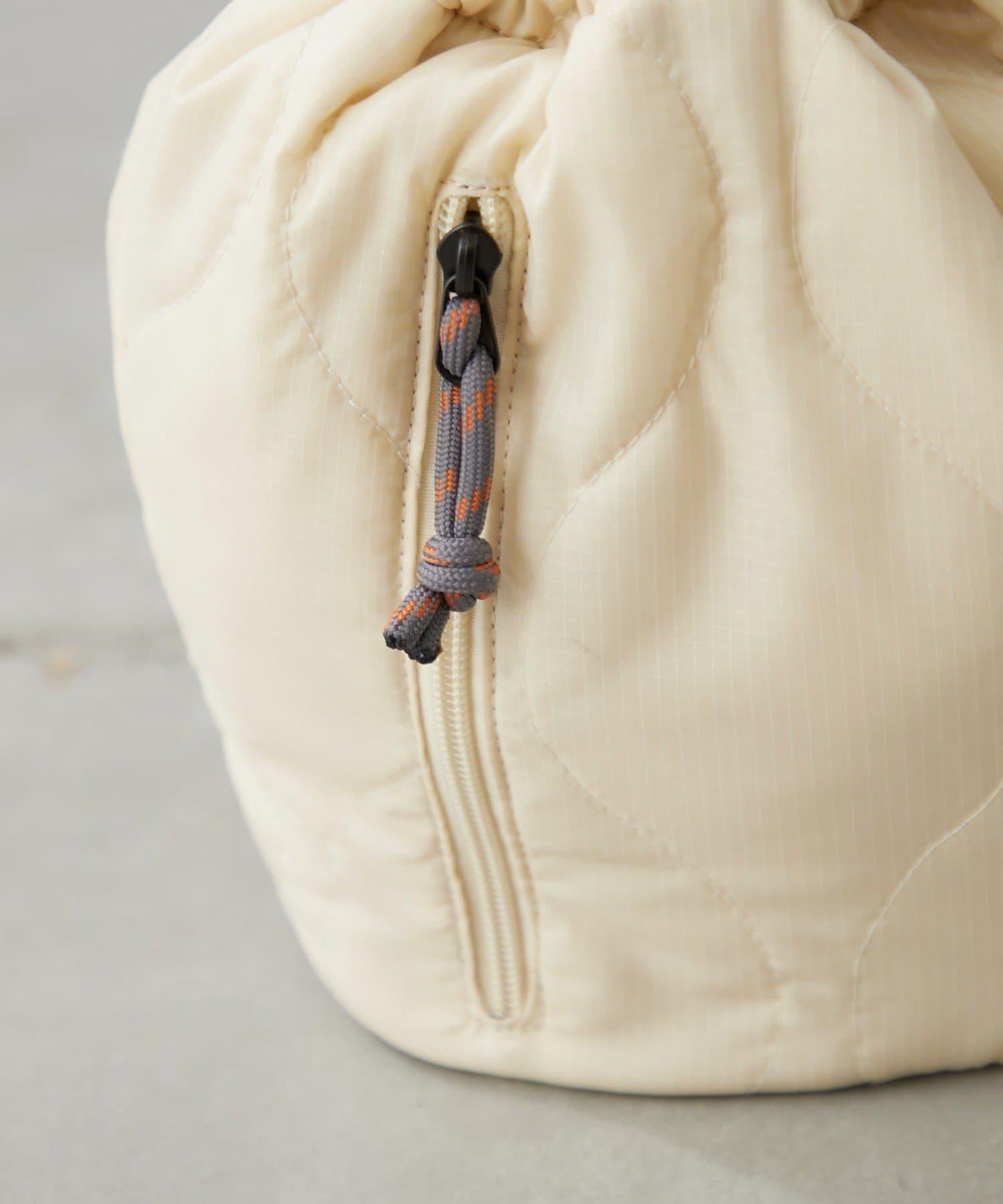 尼龍絎縫2WAY束口包 附迷你收納包