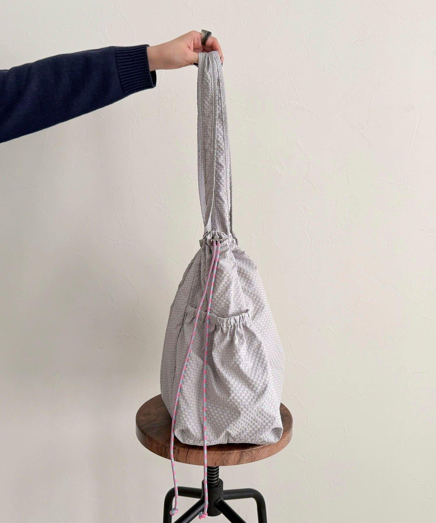 防潑水足球側袋托特包