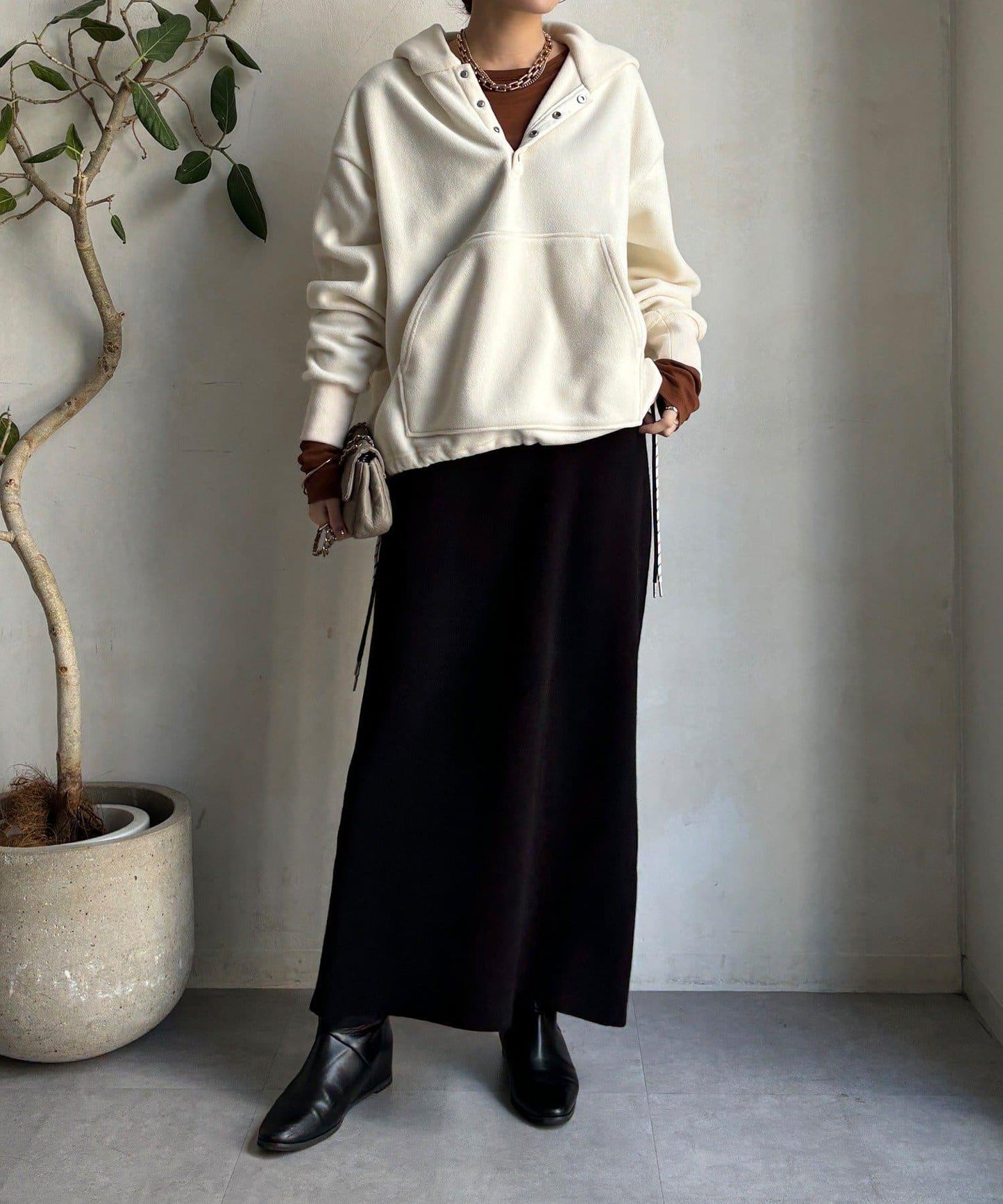 【套裝可搭配/官網限定】針織修身半身裙