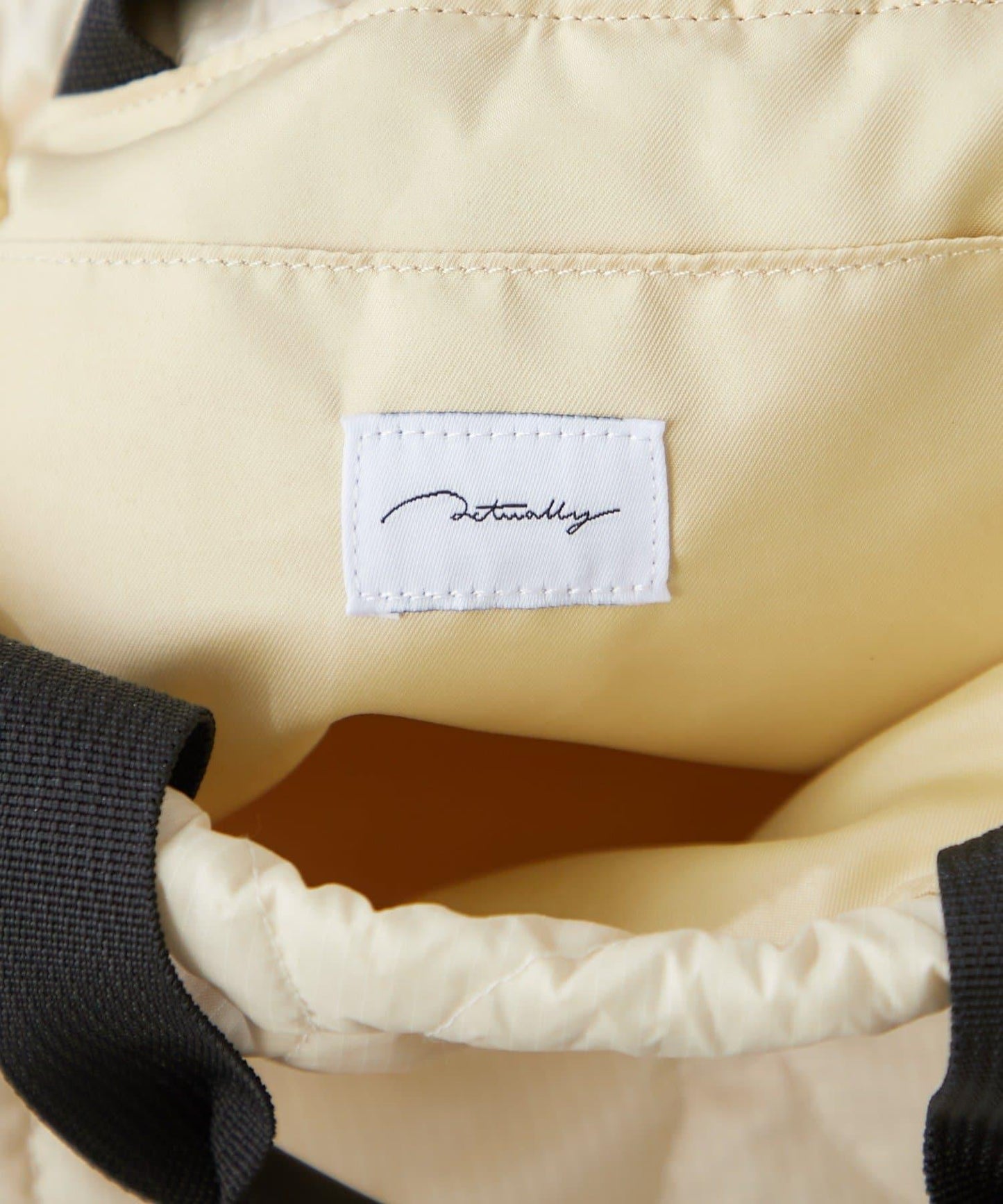 尼龍絎縫2WAY束口包 附迷你收納包