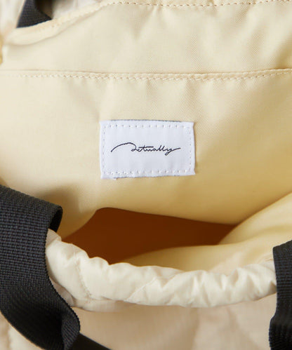 尼龍絎縫2WAY束口包 附迷你收納包