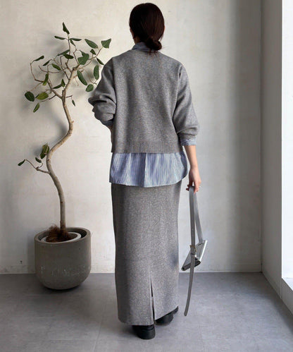 【套裝可搭配/官網限定】針織修身半身裙