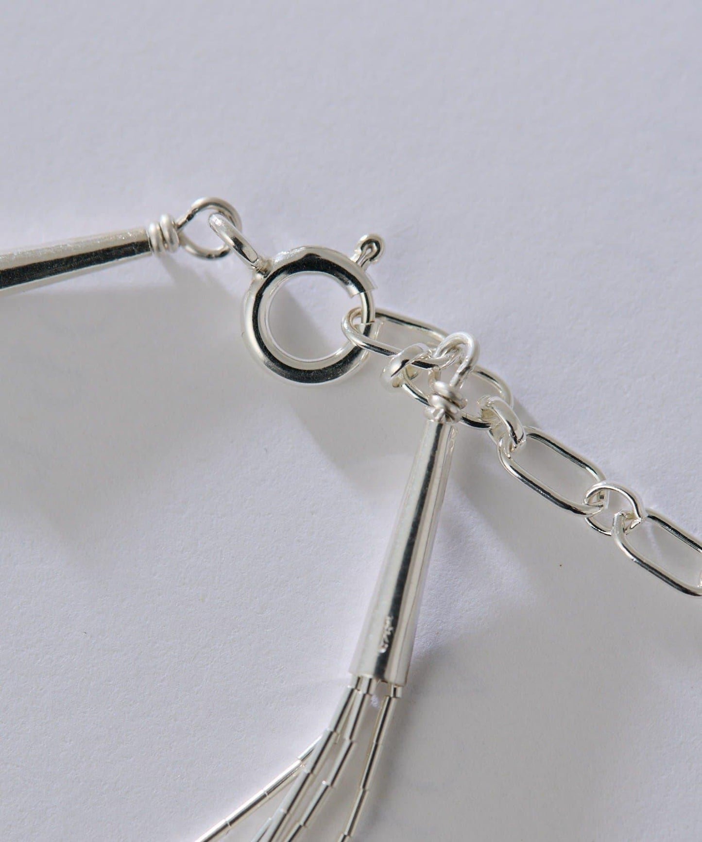 《スターリングシルバー使用》液態銀5×60長款項鍊