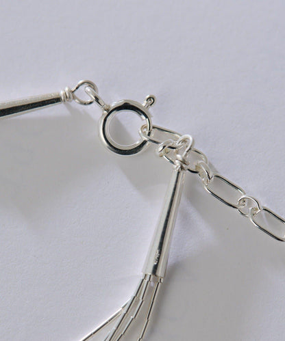 《スターリングシルバー使用》液態銀5×60長款項鍊