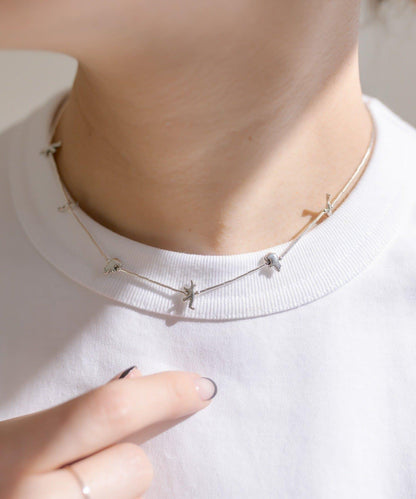 《スターリングシルバー使用》時尚短款項鍊