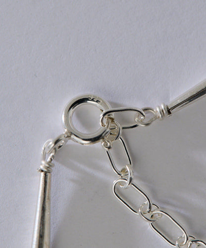 《スターリングシルバー使用》液態銀5×60長款項鍊