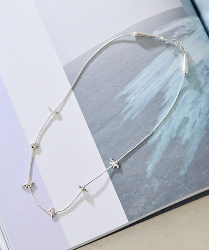 《スターリングシルバー使用》時尚短款項鍊