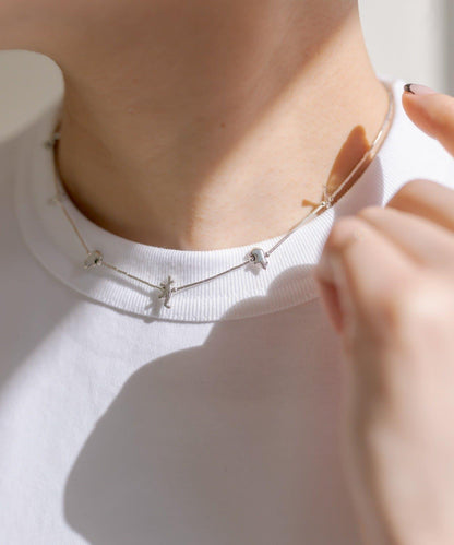 《スターリングシルバー使用》時尚短款項鍊