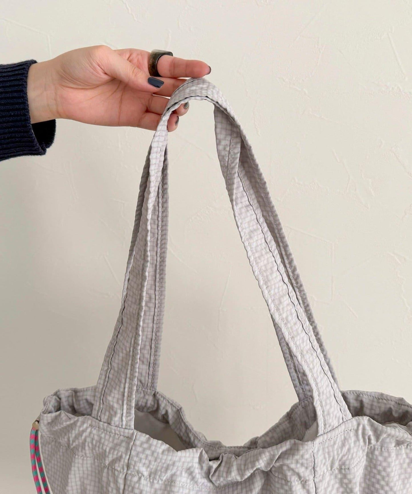 防潑水足球側袋托特包