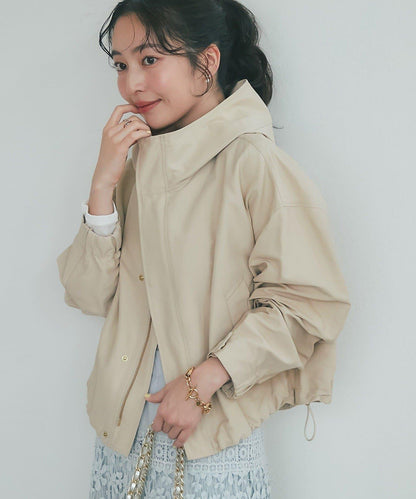 連帽短款夾克