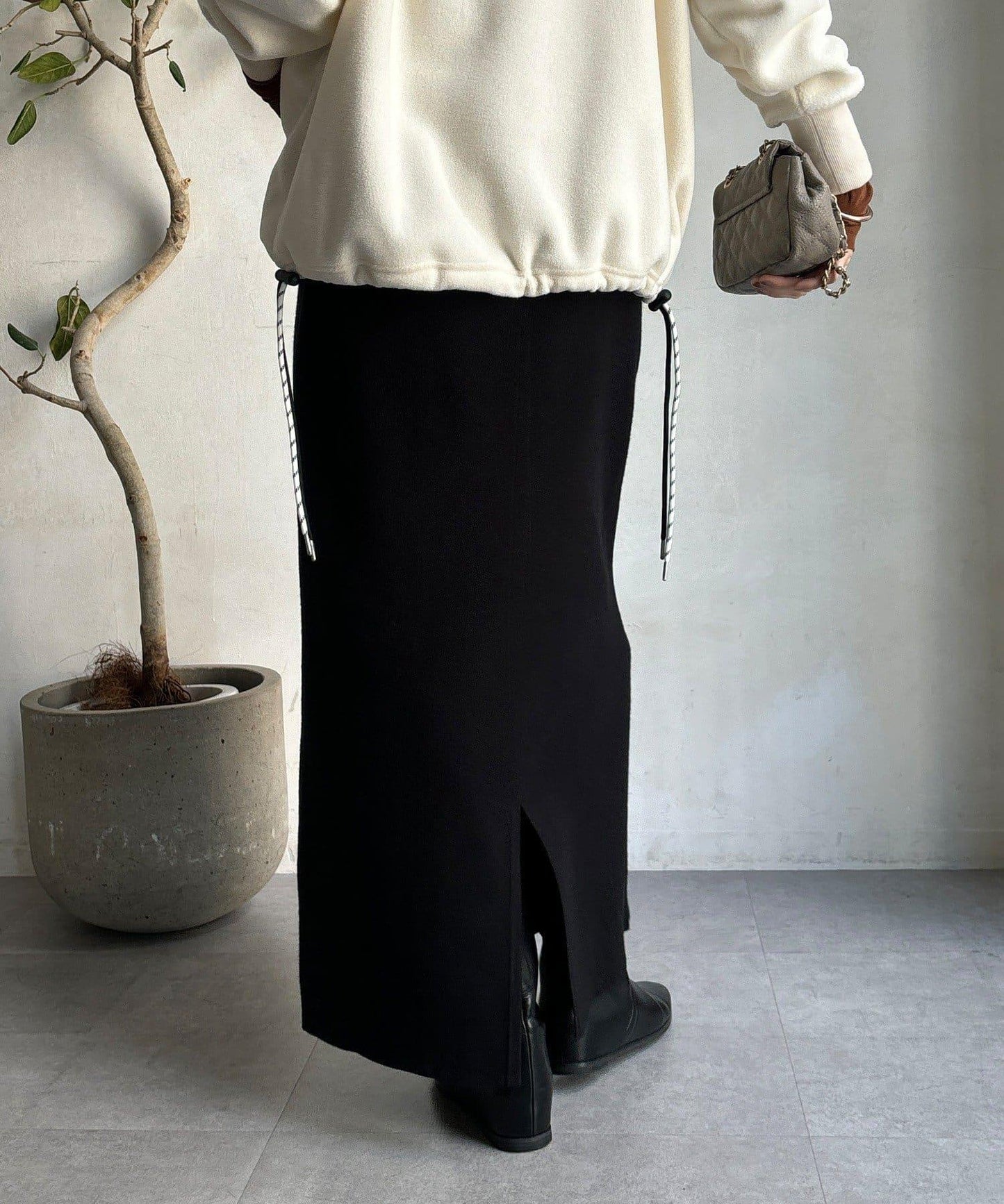 【套裝可搭配/官網限定】針織修身半身裙