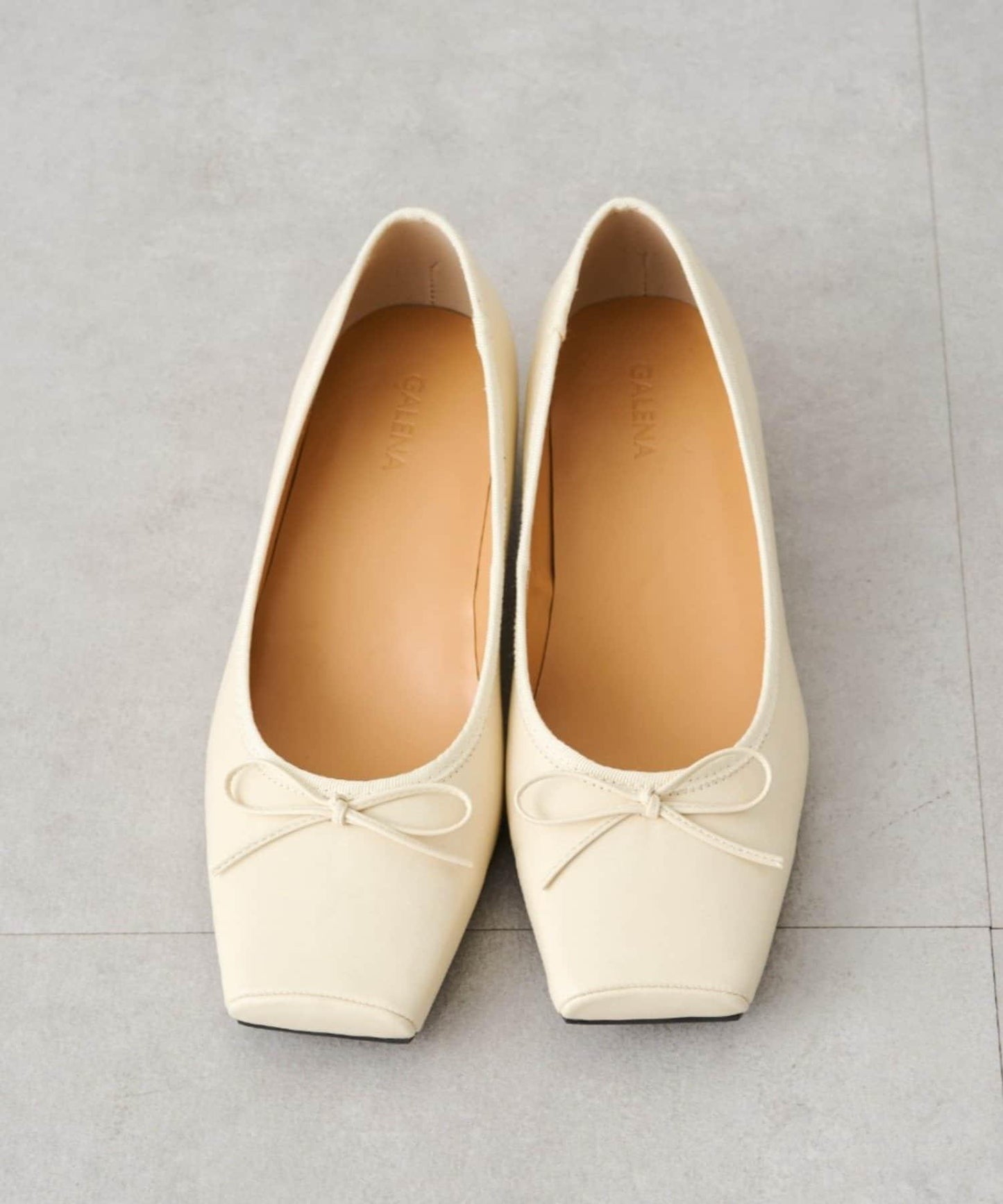 【GALENA/ガレナ】方頭芭蕾平底鞋