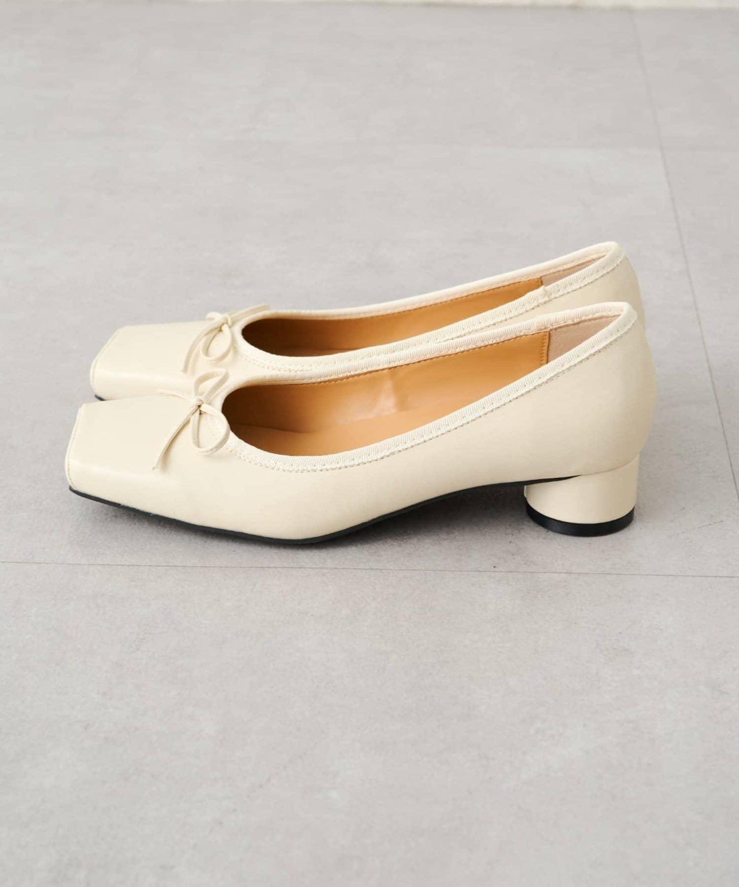 【GALENA/ガレナ】方頭芭蕾平底鞋