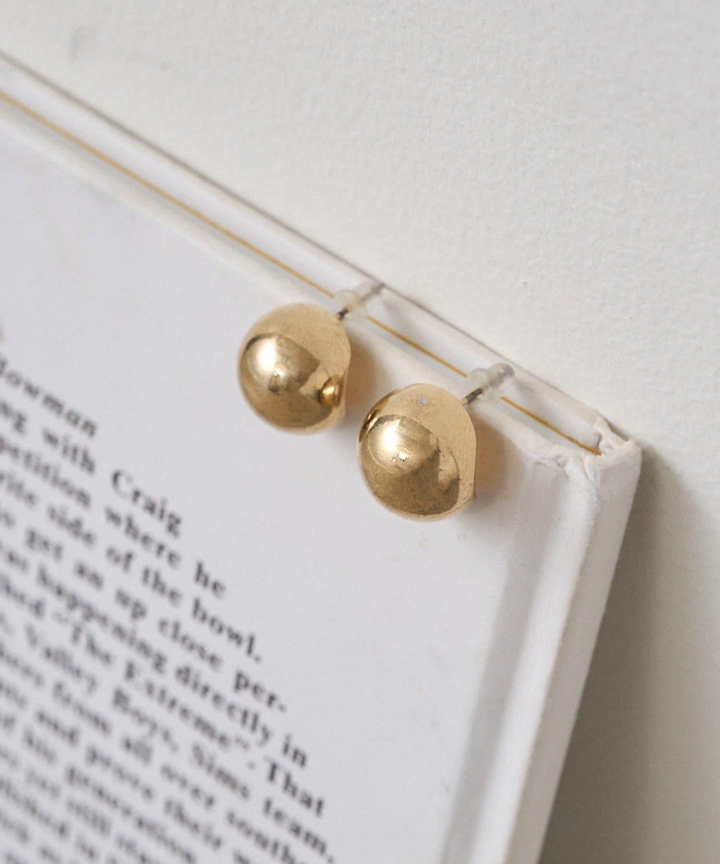 【GALENA/ガレナ】圓頂耳釘