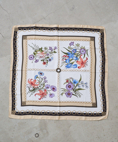 【GALENA/ガレナ】經典花卉絲巾