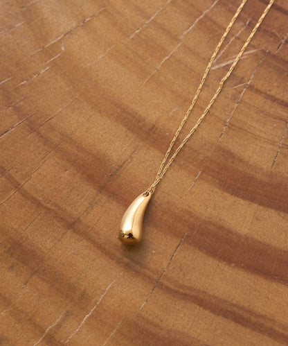 金屬過敏適用/不鏽鋼【GALENA/ガレナ】水滴項鍊