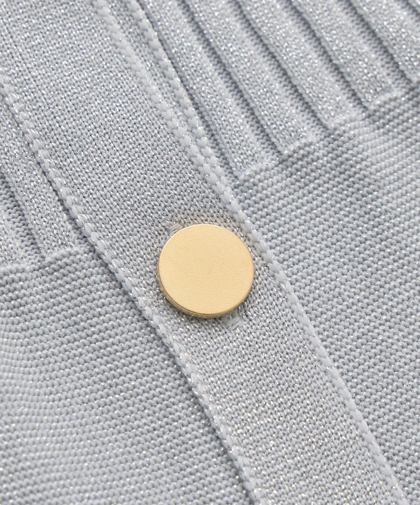 亮片荷葉邊前後兩穿開衫