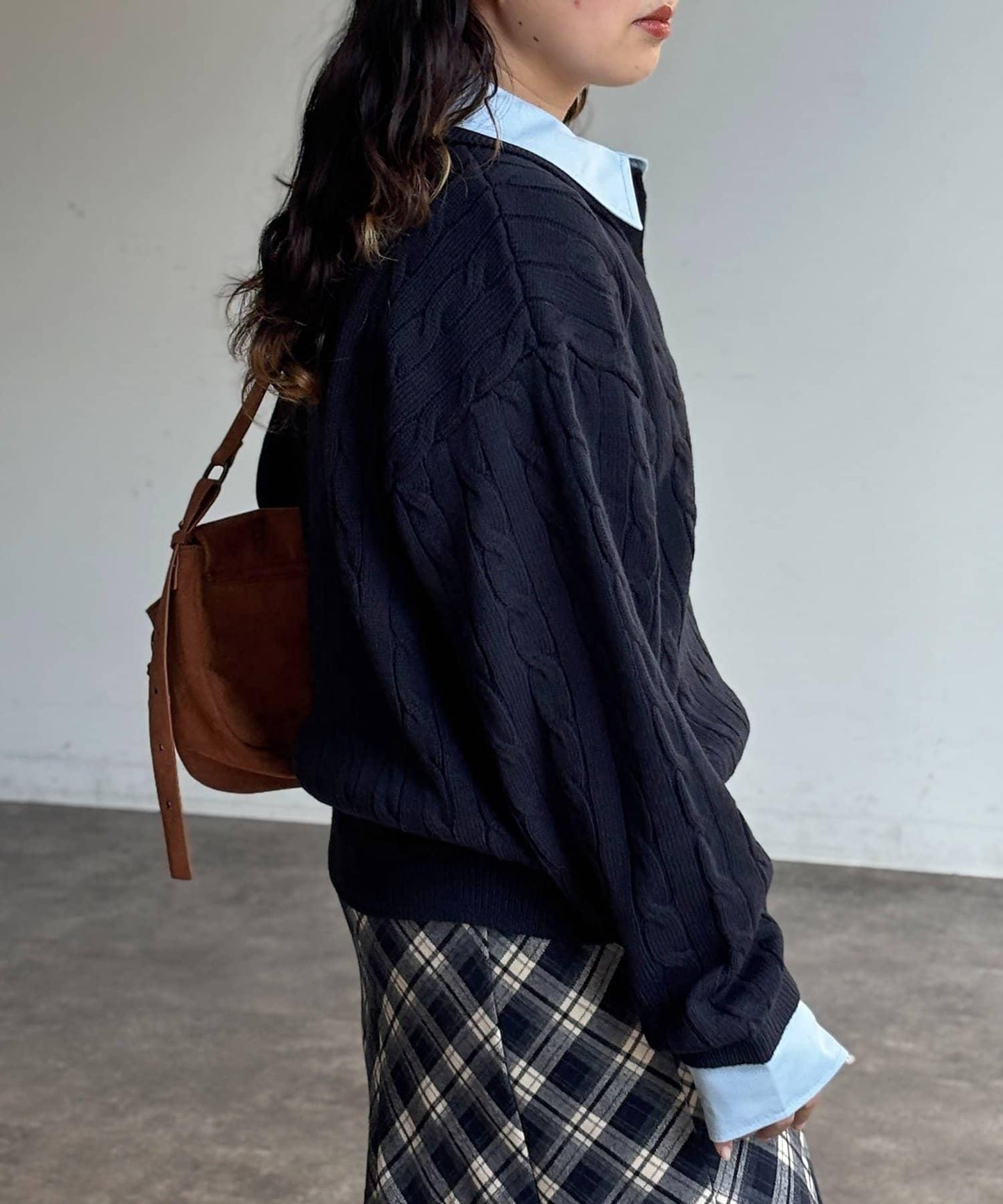 【U.S. POLO ASSN.】假兩件麻花針織POLO衫