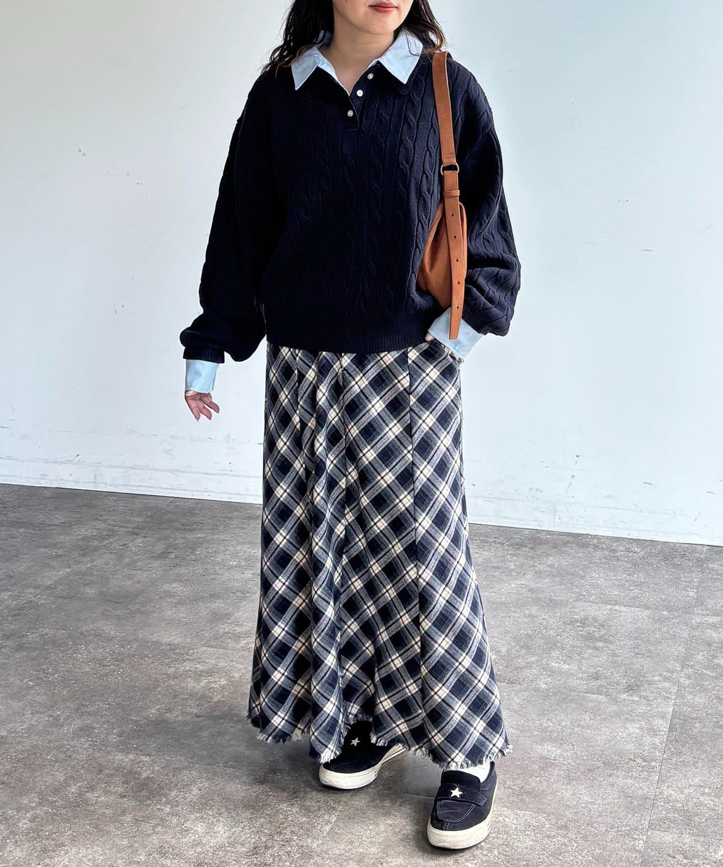 【U.S. POLO ASSN.】假兩件麻花針織POLO衫