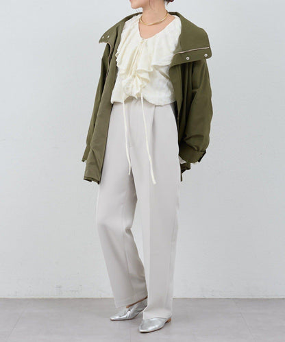 【26SS】中線壓褶長褲