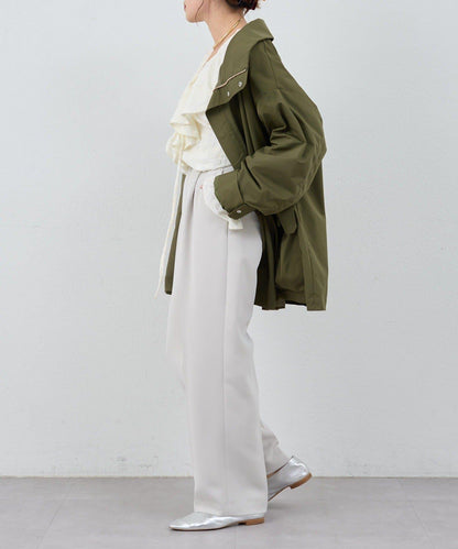 【26SS】中線壓褶長褲