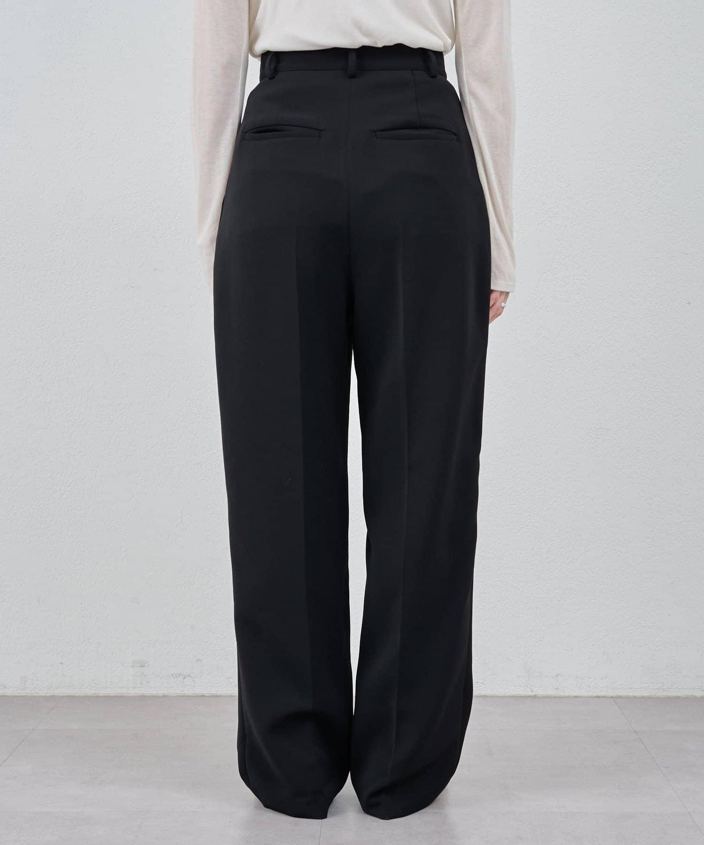 【26SS】中線壓褶長褲