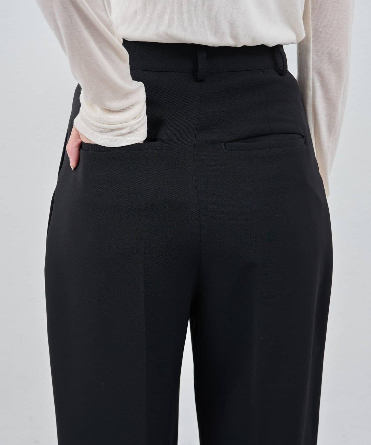 【26SS】中線壓褶長褲