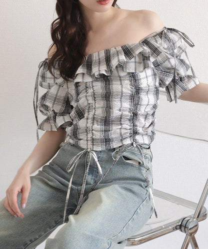 【one after another】抽繩襯衫