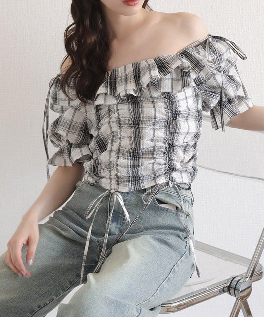 【one after another】抽繩襯衫